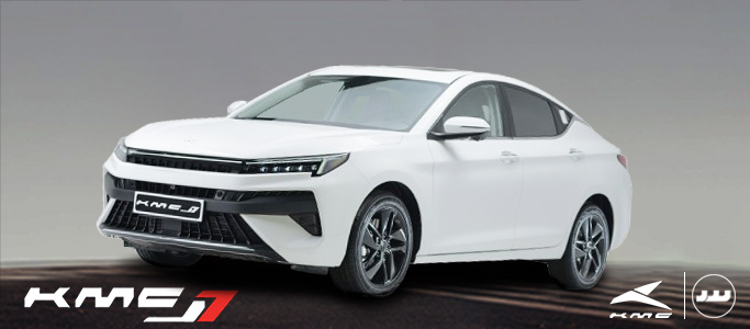کی ام سی J7 | معرفی سدان اسپرت کرمان موتور