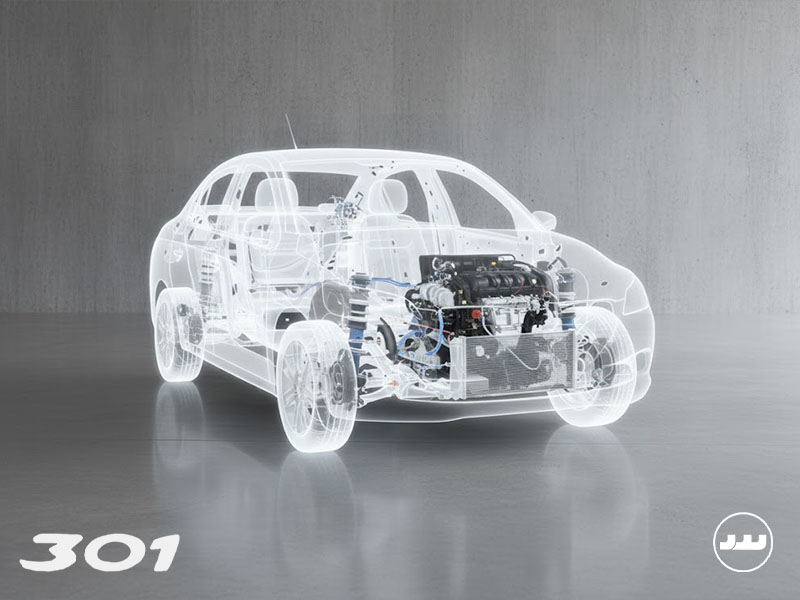 مشخصات فنی پژو ۳۰۱