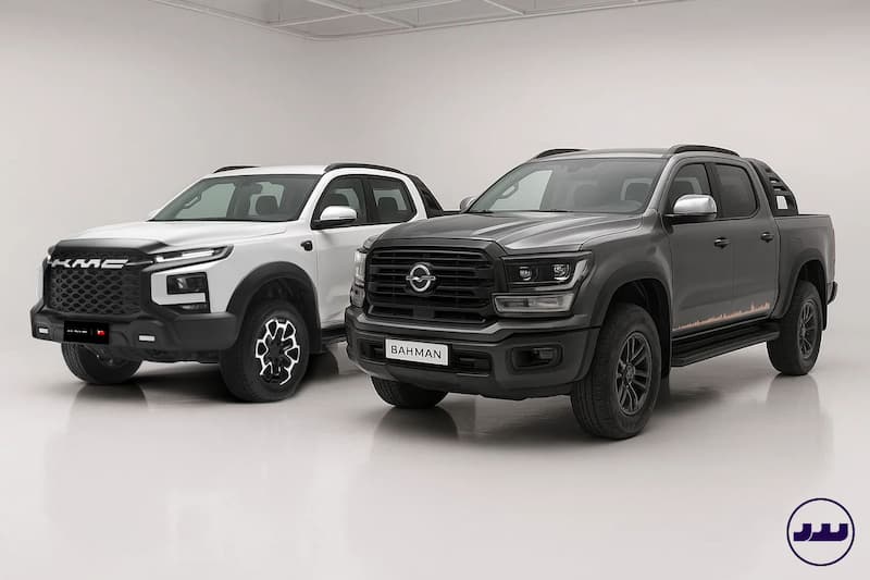 مقایسه نهایی KMC T9 و پیکاپ جی 9