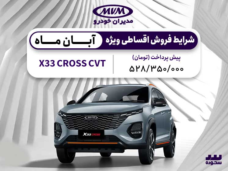 MVM X33 CROSS CVT