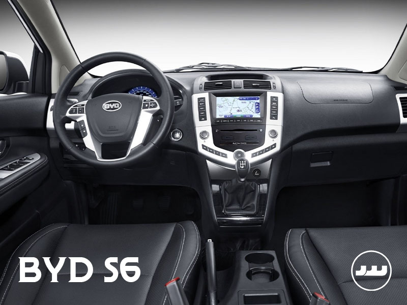 فضای دادخل کابین BYD-S6