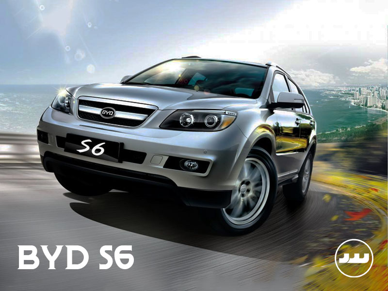 ماشین BYD-S6 نمای جلو