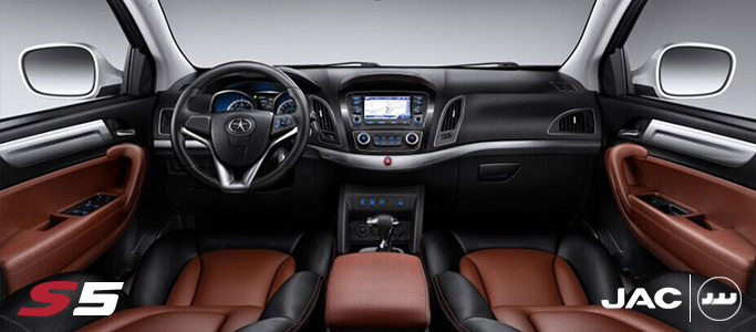 مشخصات داخلی JAC S5