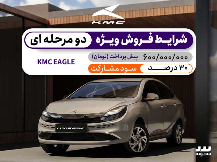 شرایط فروش نقدی دو مرحله ای ایگل درنیمه دوم شهریور ۱۴۰۴ با سود مشارکت ۳۰%